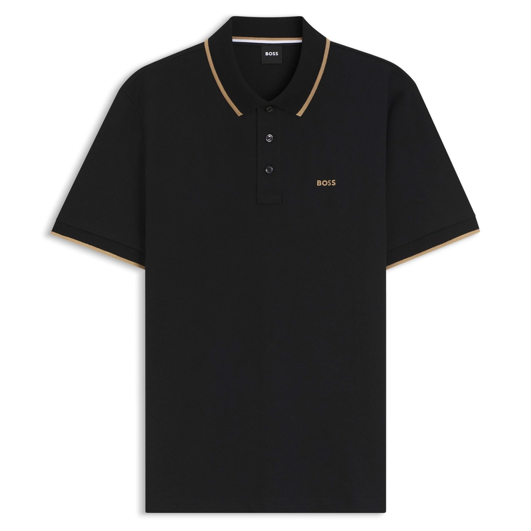 Мужской поло из хлопка BOSS Black | Фото 1