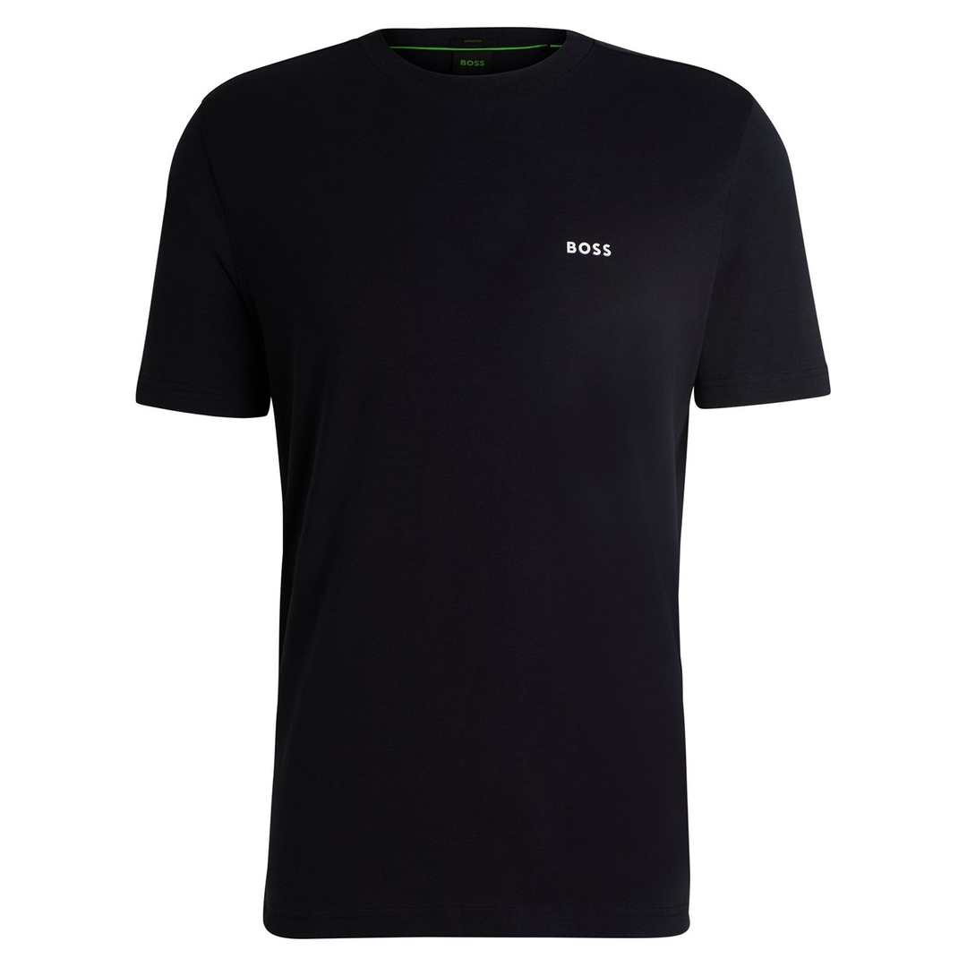 Мужская футболка из хлопка и эластана BOSS Green | Фото 1