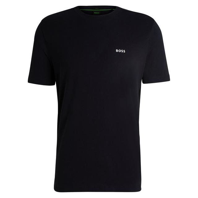 Мужская футболка из хлопка и эластана BOSS Green