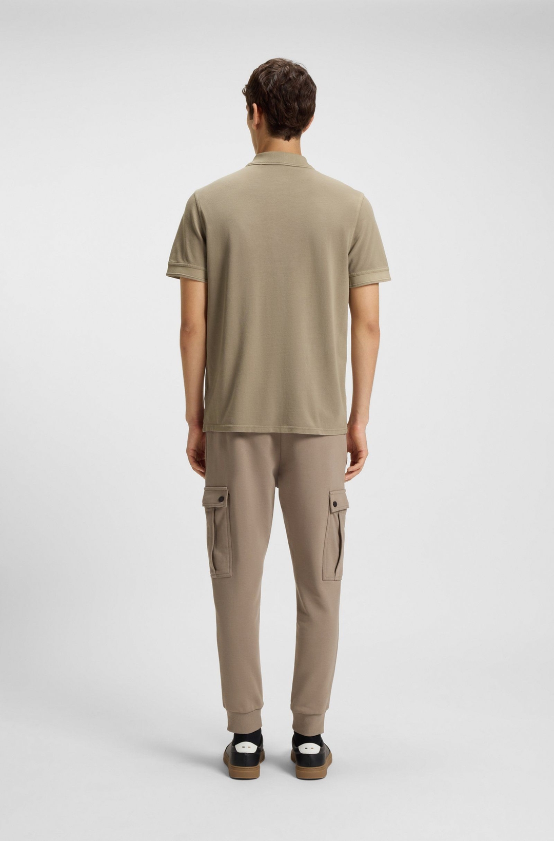 Мужское поло из хлопка BOSS Orange | Фото 5