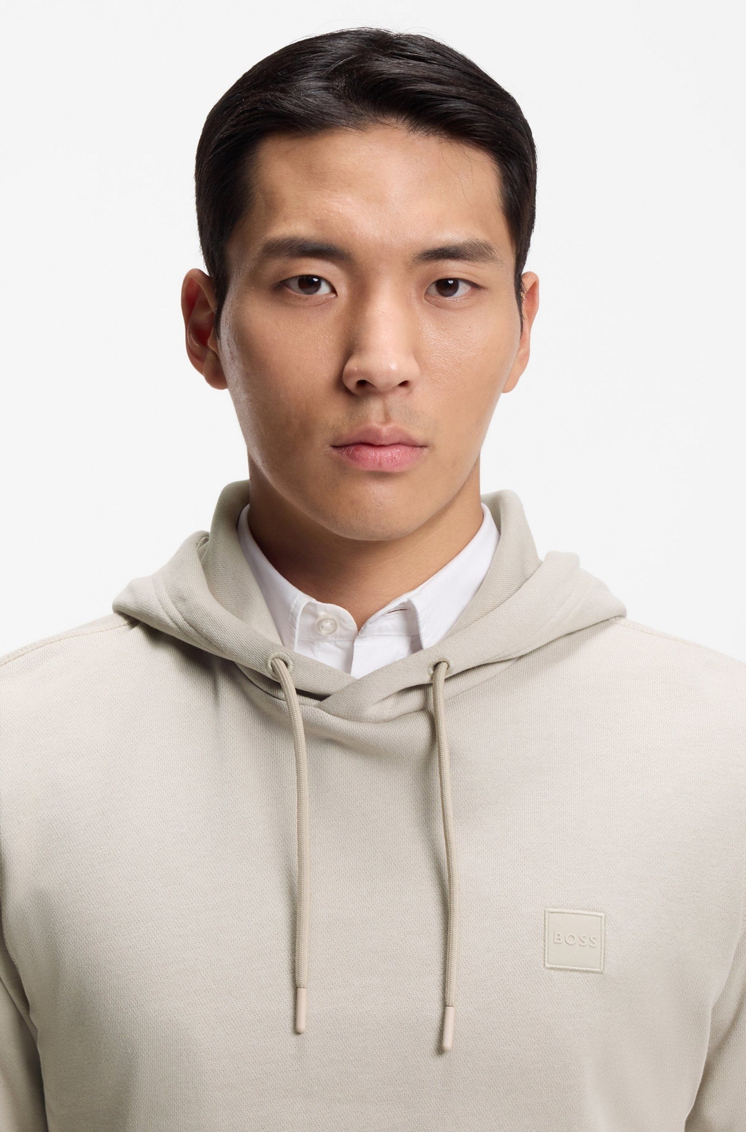 Мужское худи из хлопка BOSS Orange | Фото 3