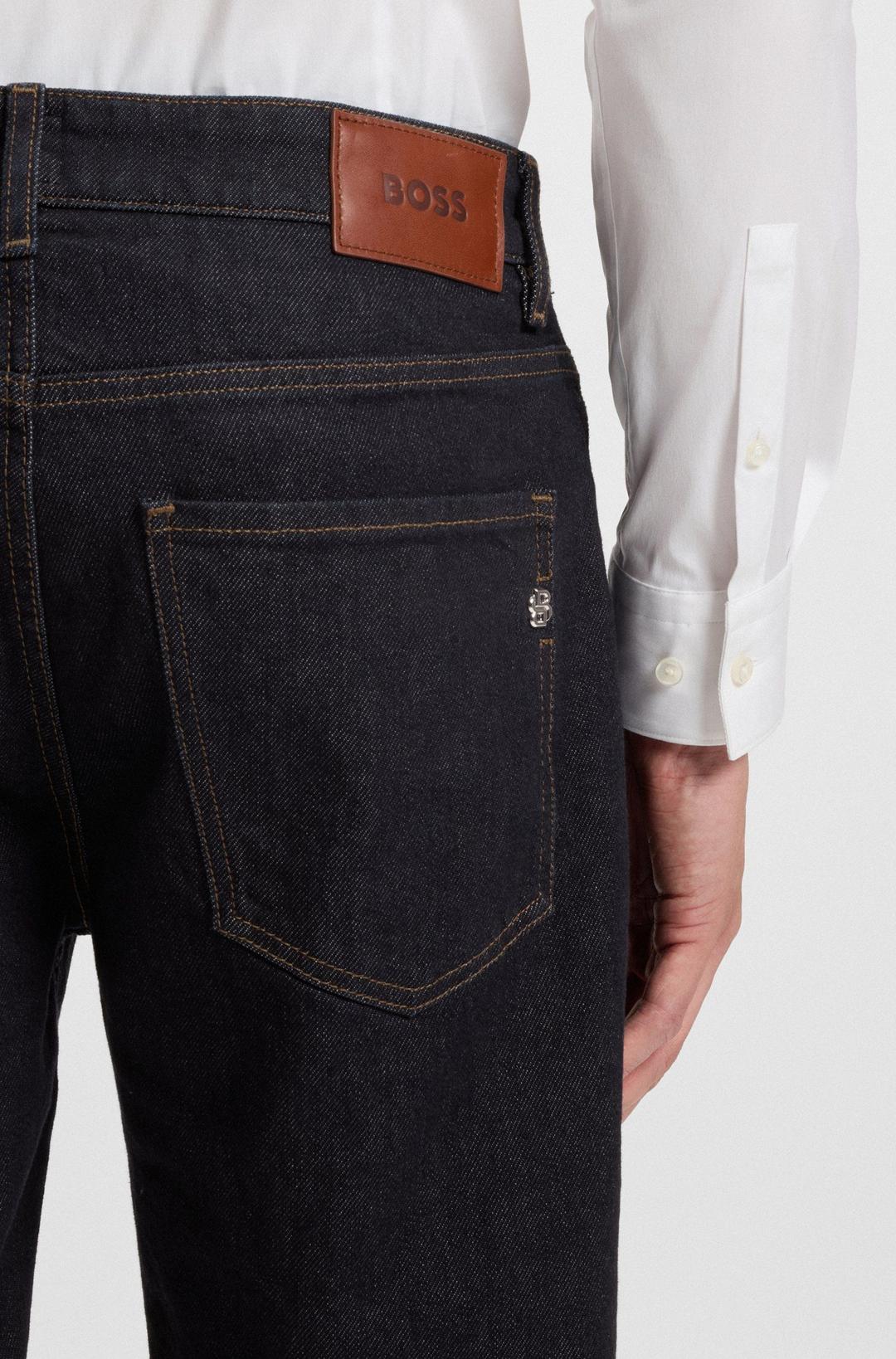 Мужские прямые джинсы BOSS Black | Фото 5