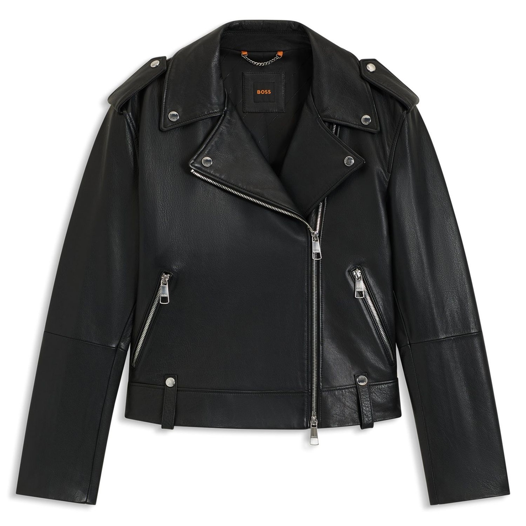 Женская куртка-косуха BOSS | Фото 1