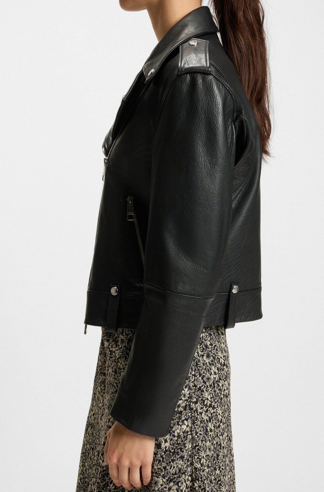 Женская куртка-косуха BOSS | Фото 3