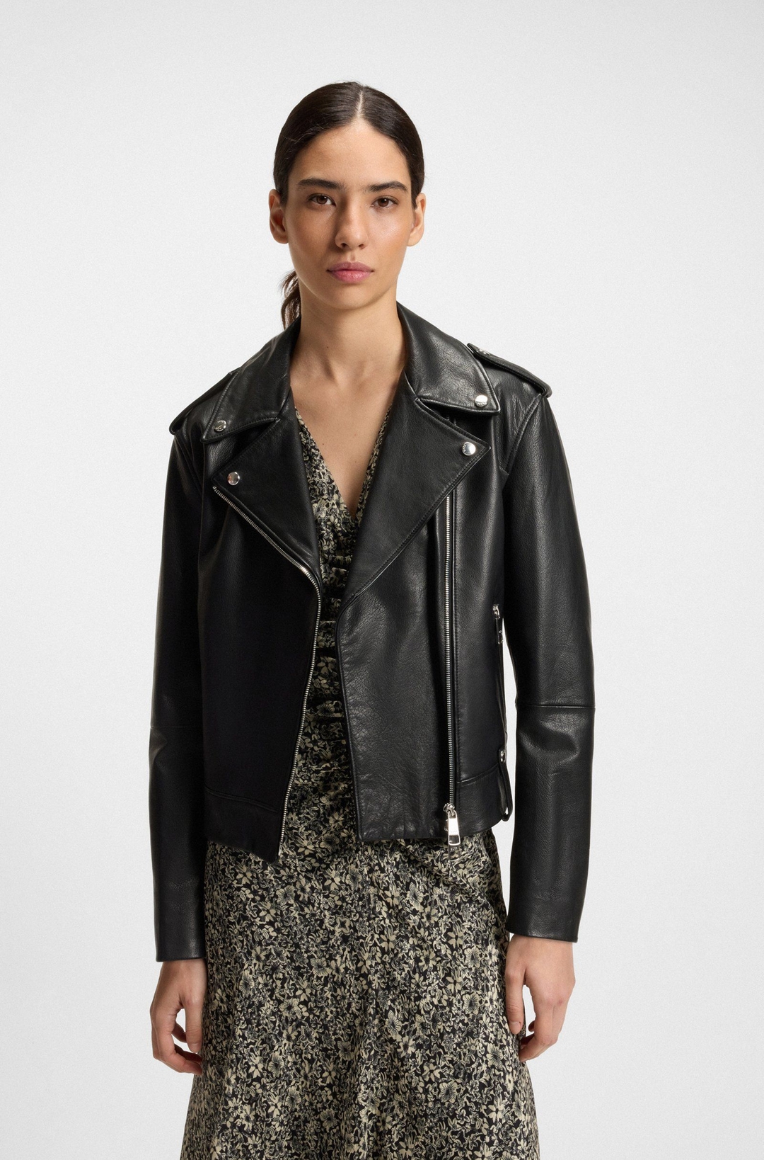 Женская куртка-косуха BOSS | Фото 2