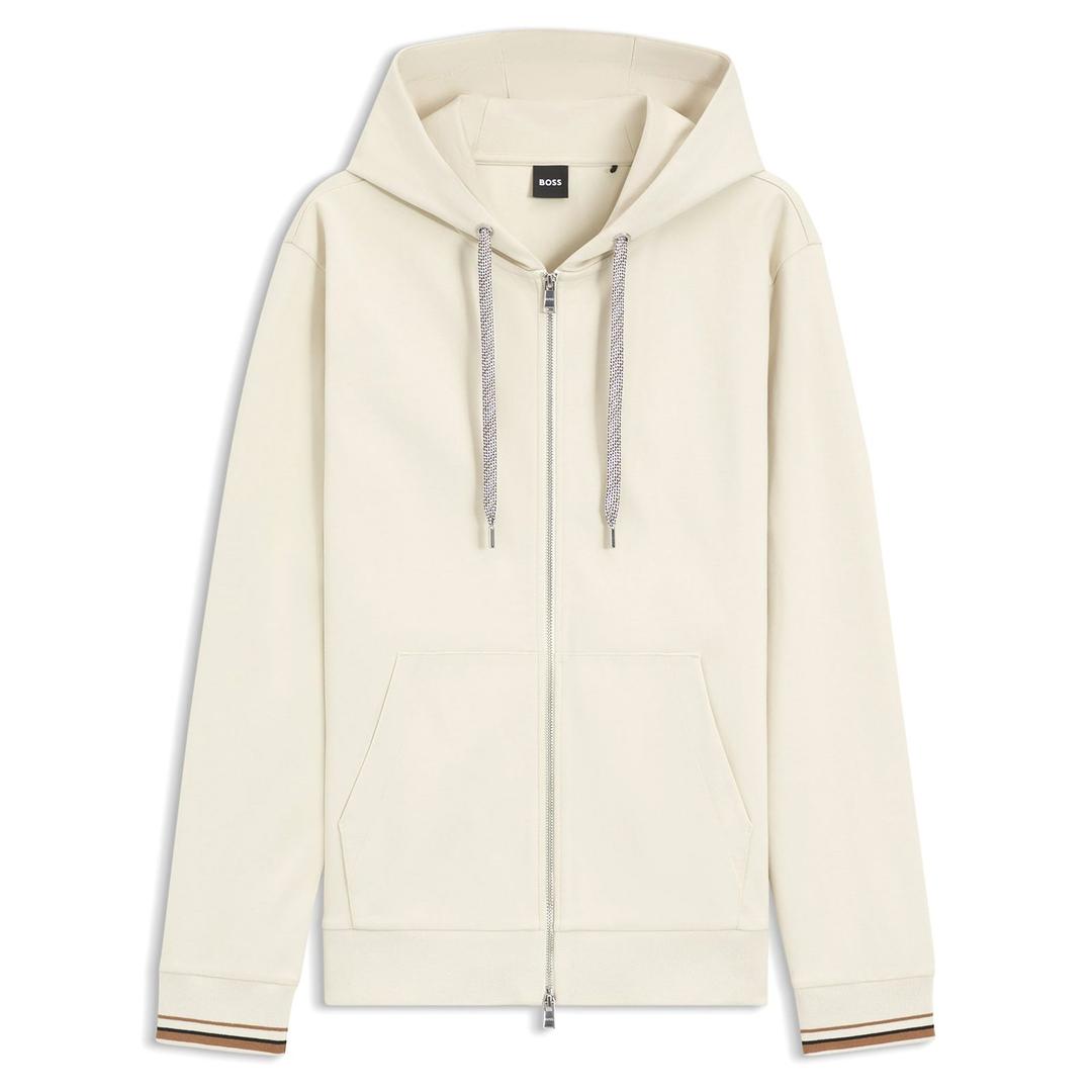 Мужская толстовка из эластичного хлопка BOSS Black | Фото 1