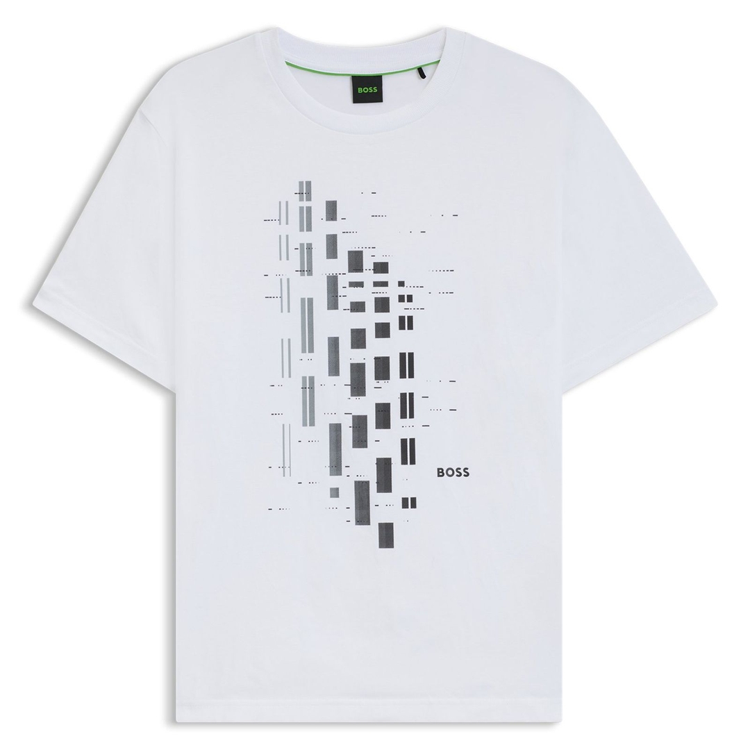 Мужская футболка из эластичного хлопка BOSS Green | Фото 1