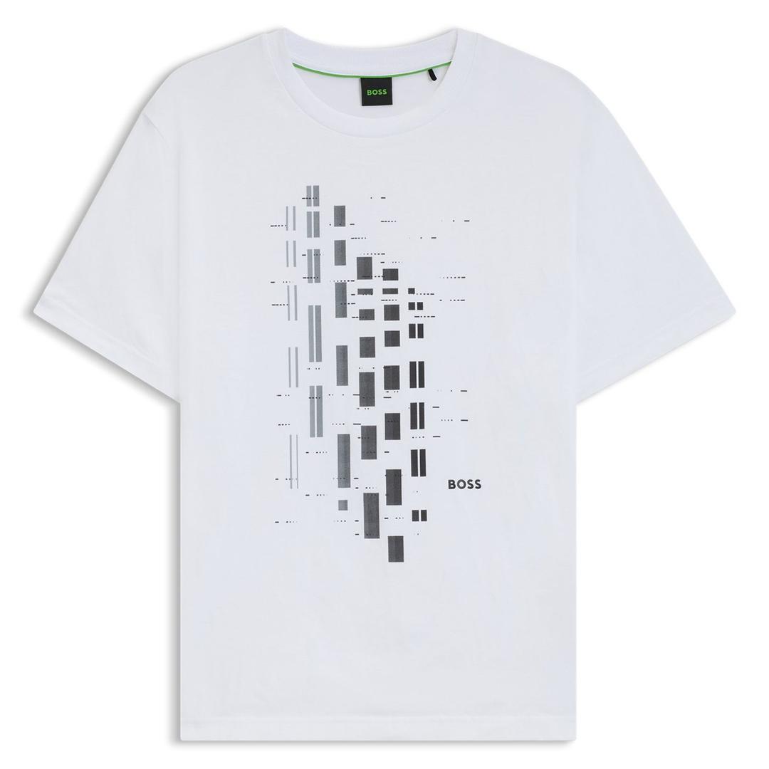 Мужская футболка из эластичного хлопка BOSS Green | Фото 1