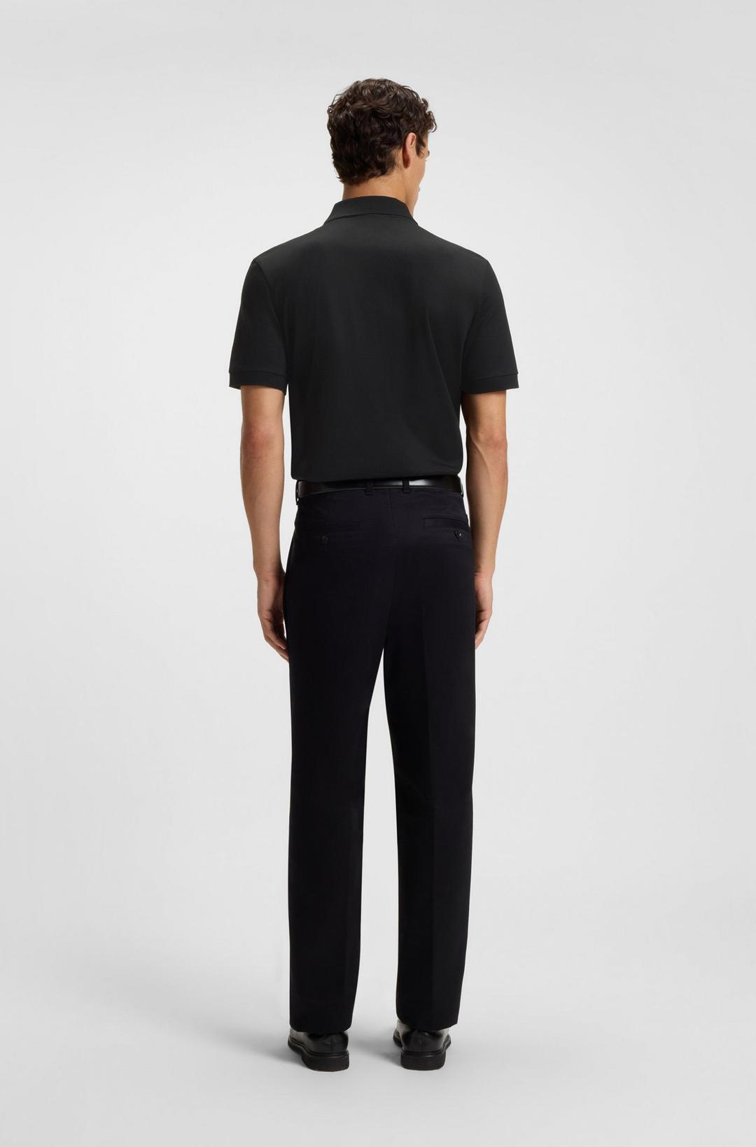 Мужское поло из мерсеризованного хлопка BOSS Black | Фото 5