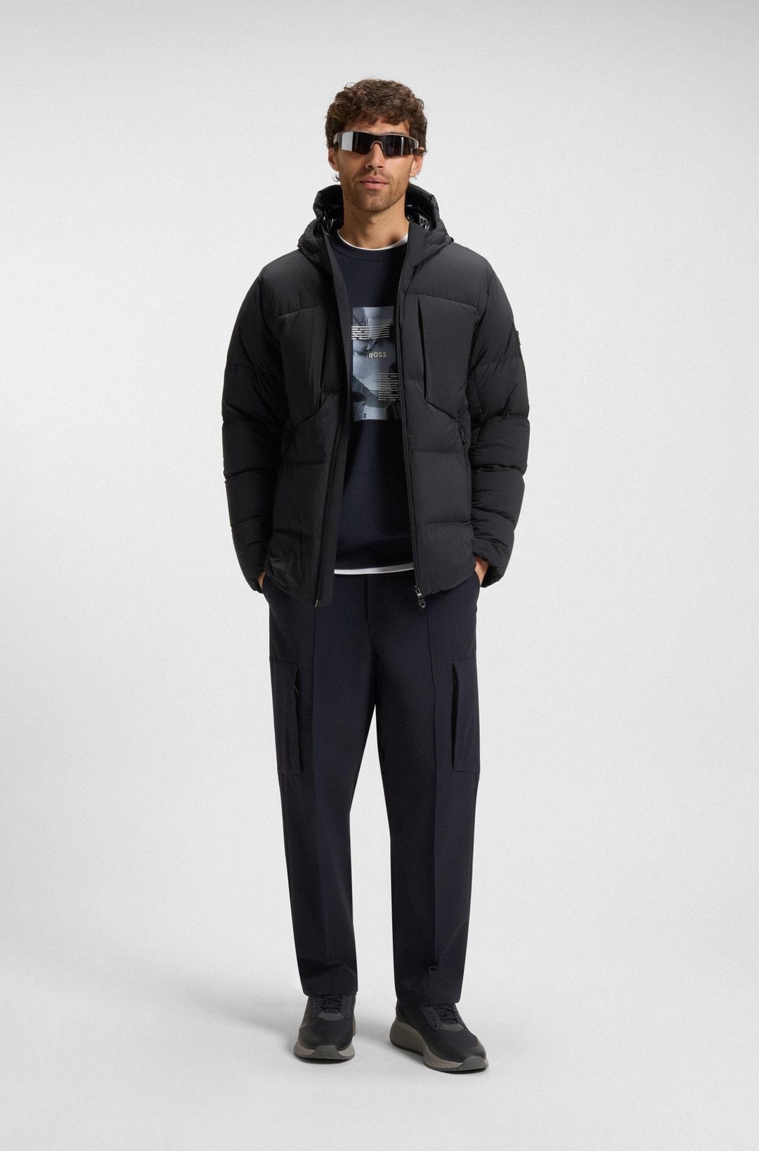 Мужская куртка-пуховик BOSS Green | Фото 4