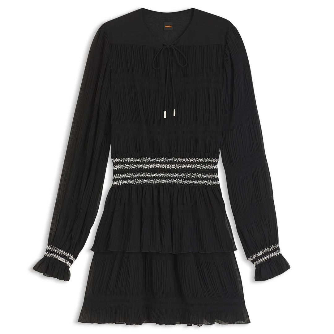 Женские шифоновое платье BOSS | Фото 1