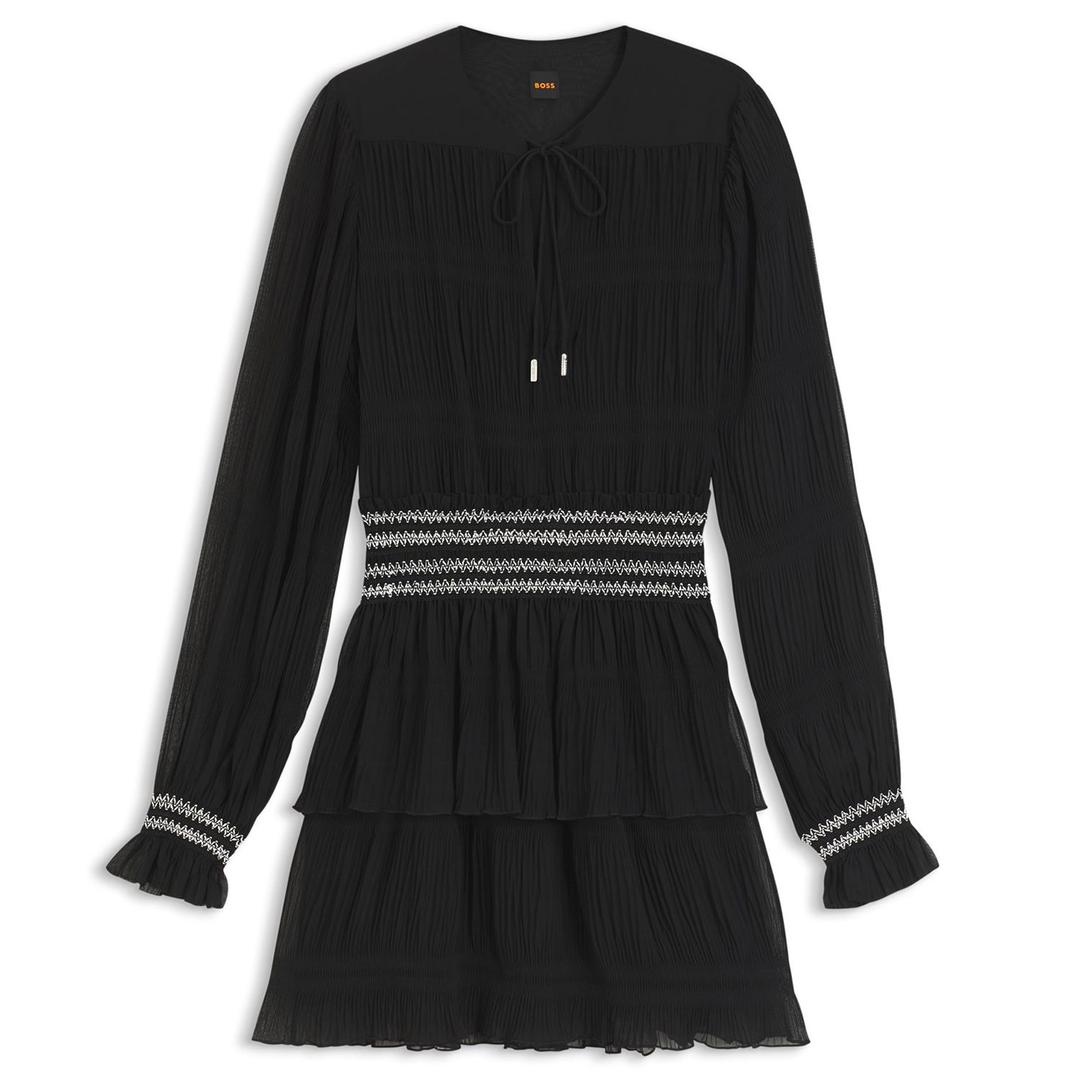 Женские шифоновое платье BOSS | Фото 1