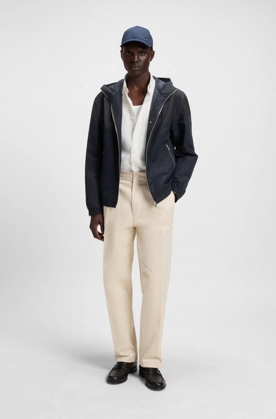 Мужская куртка с капюшоном BOSS Black | Фото 5