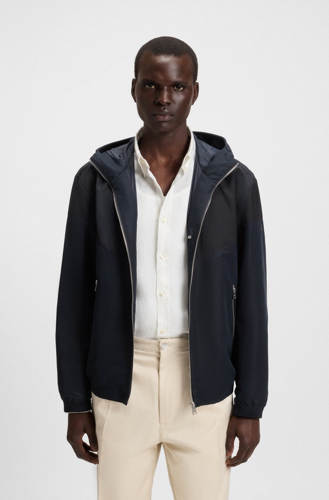 Мужская куртка с капюшоном BOSS Black | Фото 2