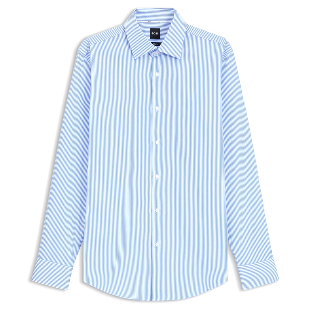 Мужская сорочка в полоску BOSS Black | Фото 1