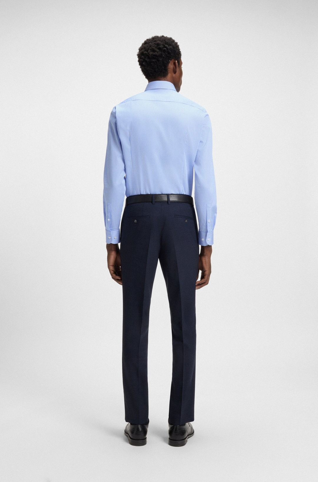 Мужская сорочка в полоску BOSS Black | Фото 6