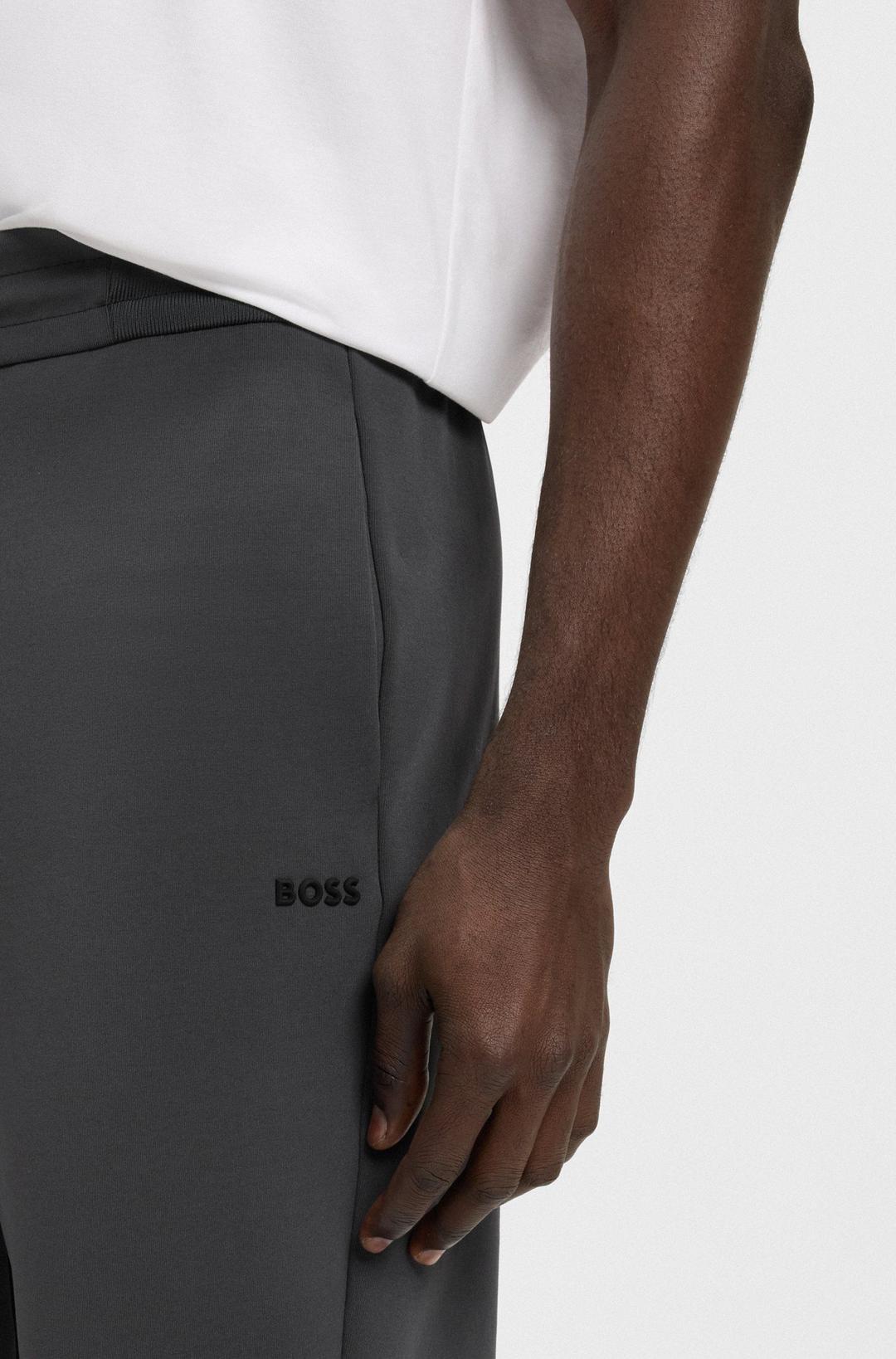 Мужские спортивные брюки из эластичного хлопка BOSS Green | Фото 5