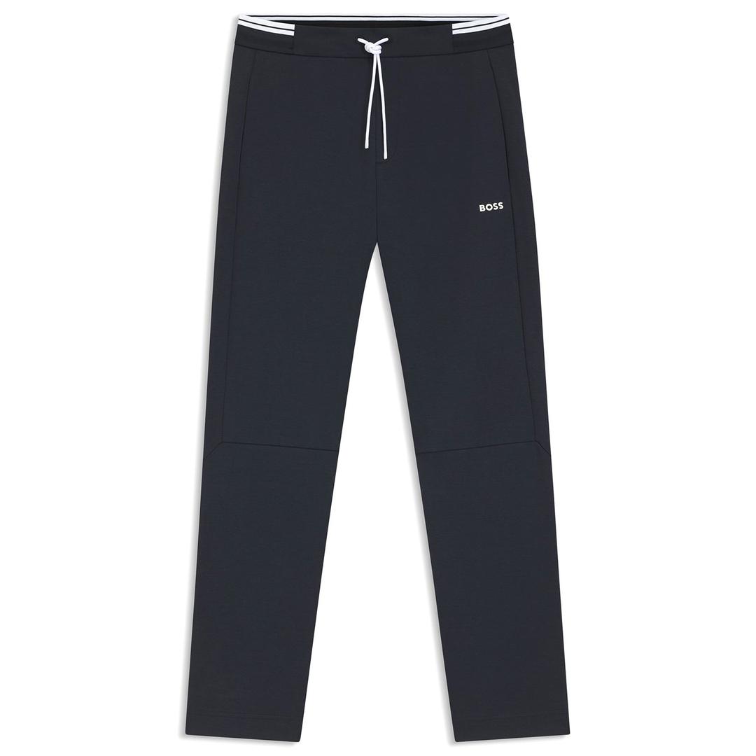Мужские спортивные брюки из эластичного хлопка BOSS Green | Фото 1