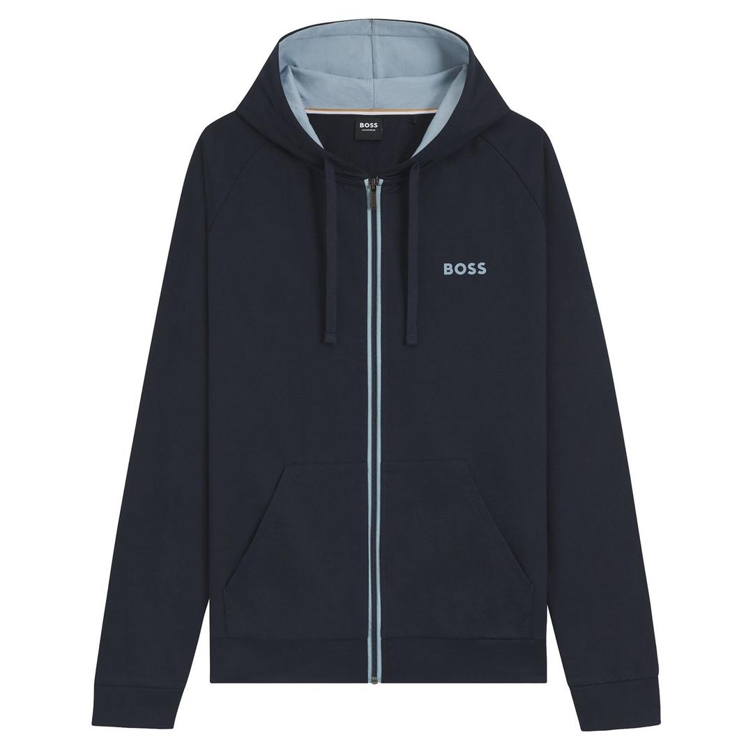 Мужская спортивная толстовка из хлопка BOSS Green | Фото 1