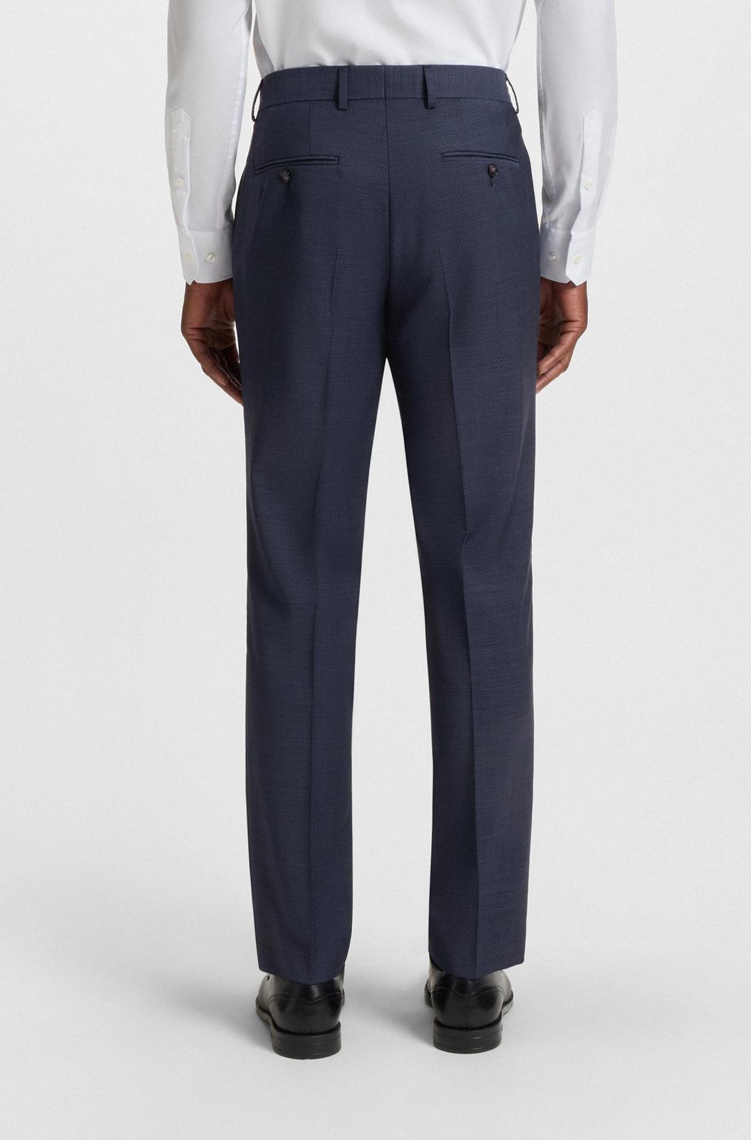 Мужской классический костюм из шерсти BOSS Black | Фото 7