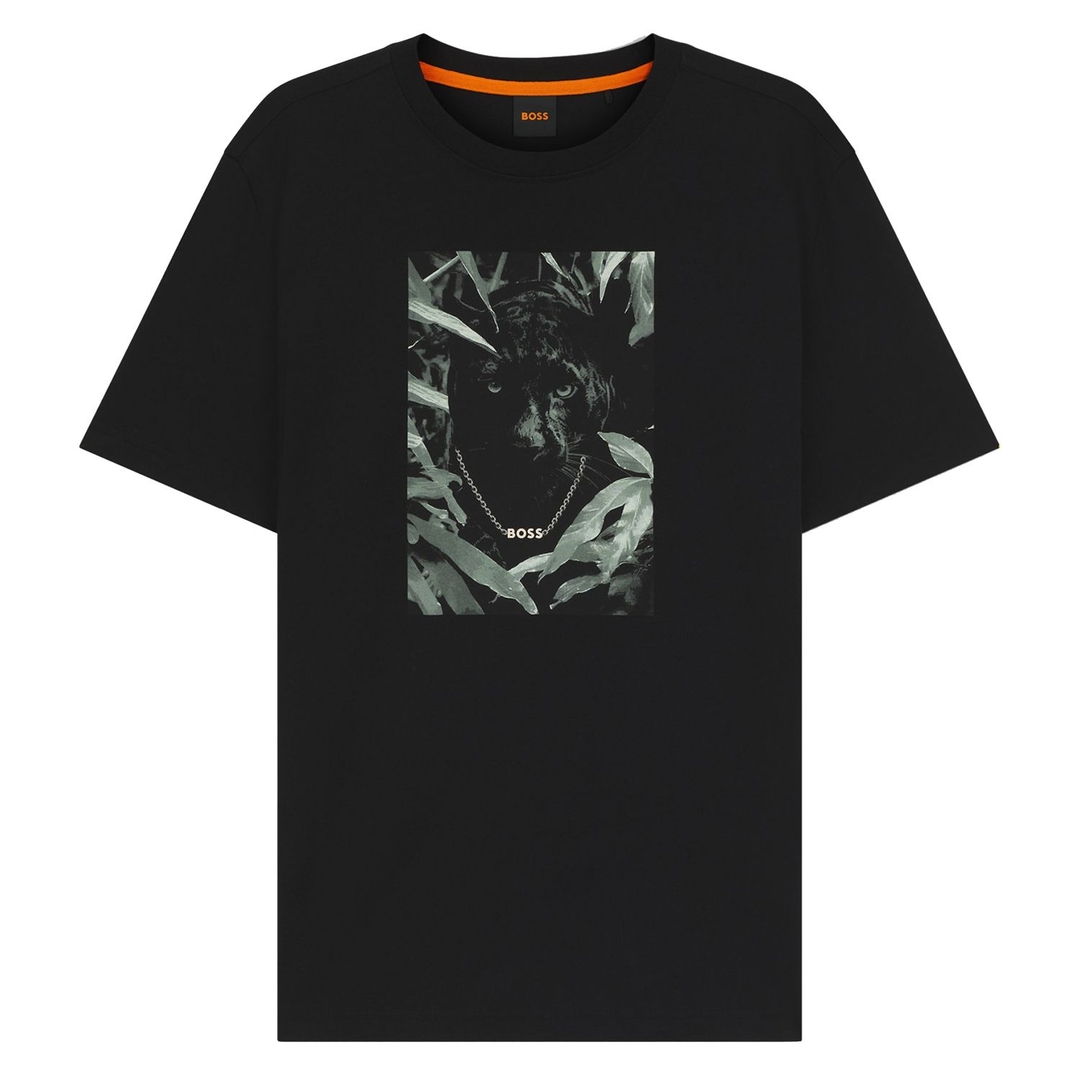 Мужская футболка с принтом BOSS Orange | Фото 1