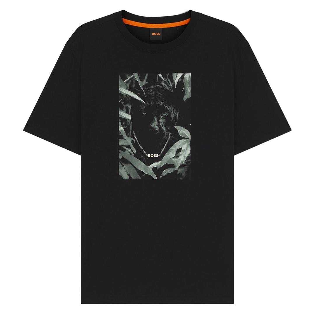 Мужская футболка с принтом BOSS Orange | Фото 1