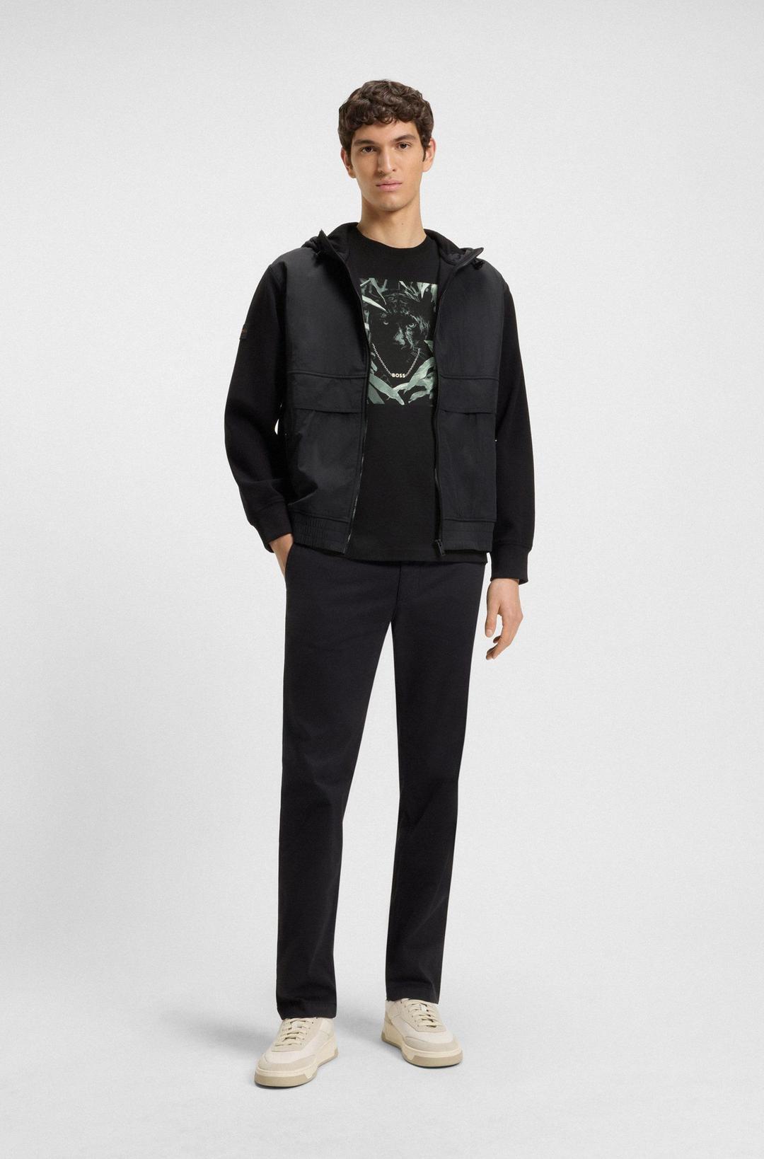 Мужская футболка с принтом BOSS Orange | Фото 3