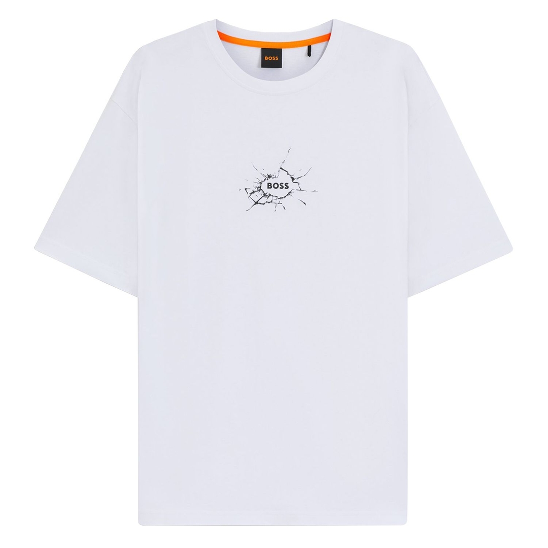 Мужская футболка из хлопка BOSS Orange | Фото 1