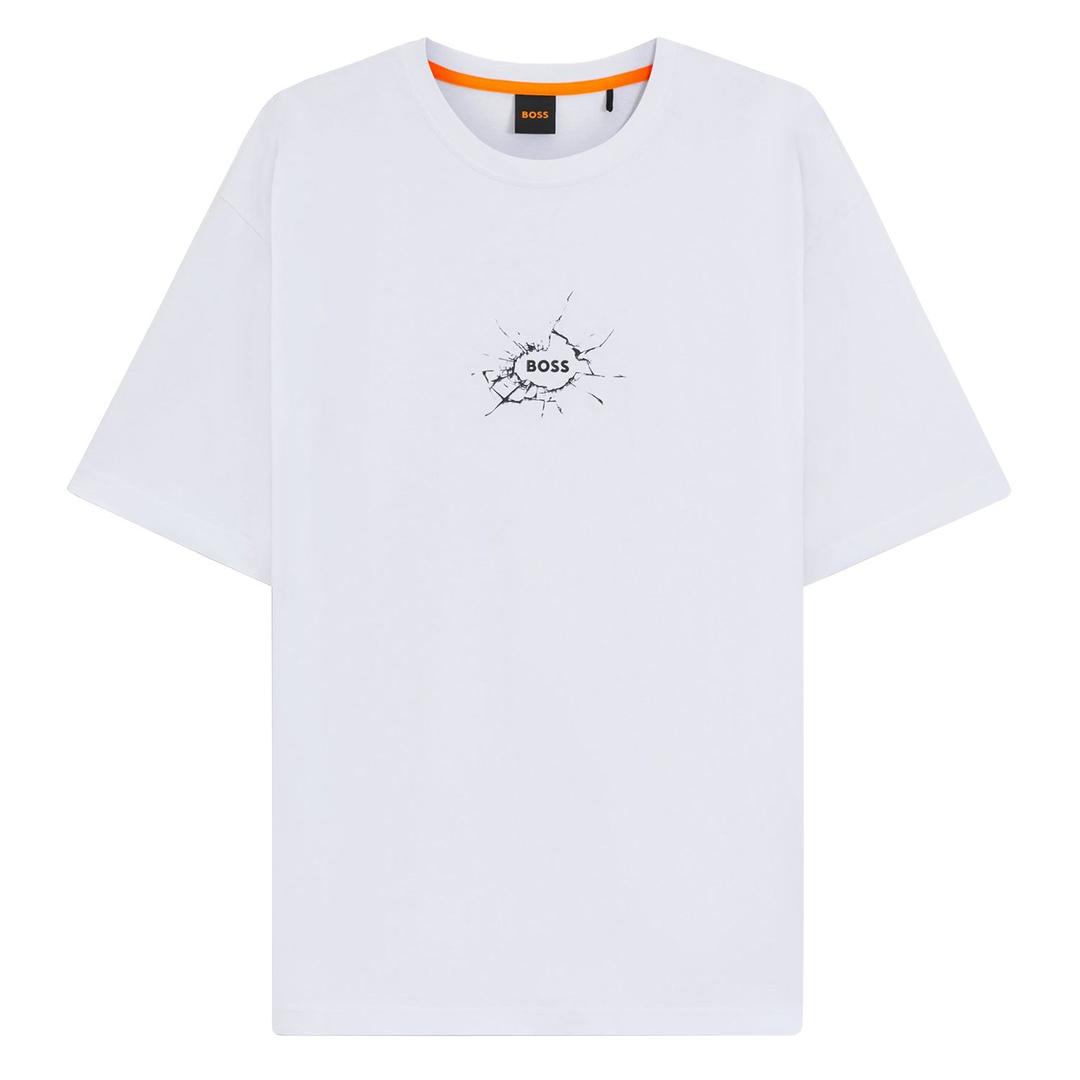 Мужская футболка из хлопка BOSS Orange | Фото 1