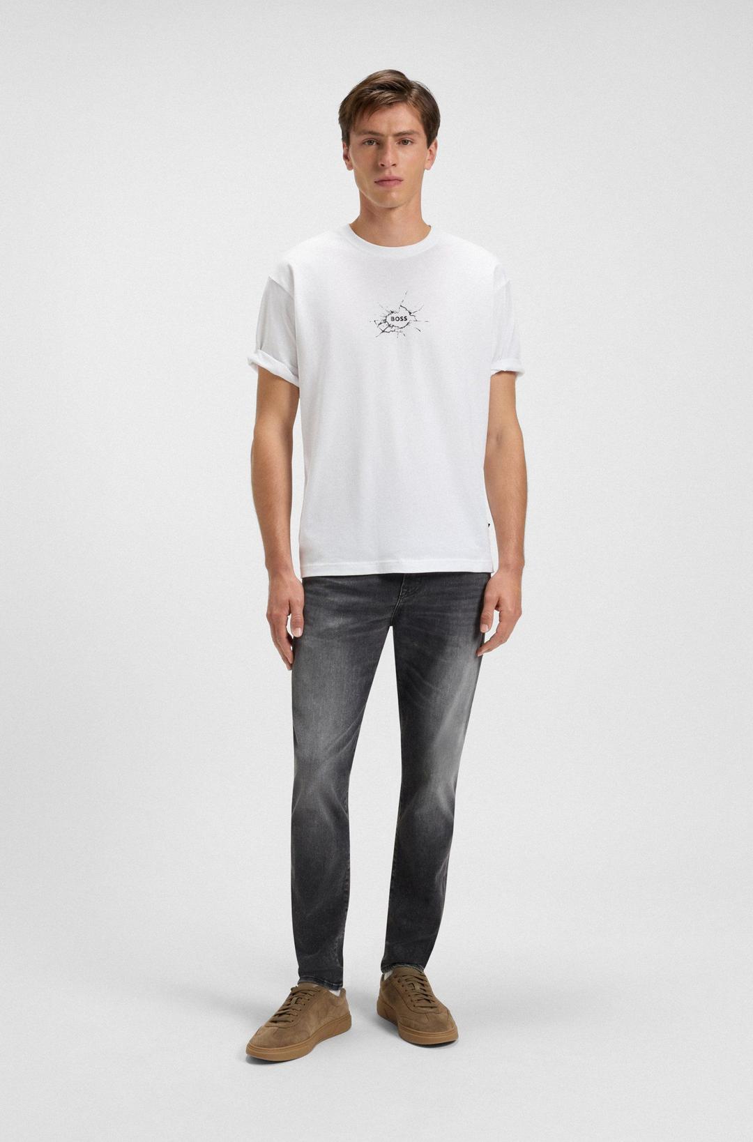 Мужская футболка из хлопка BOSS Orange | Фото 3