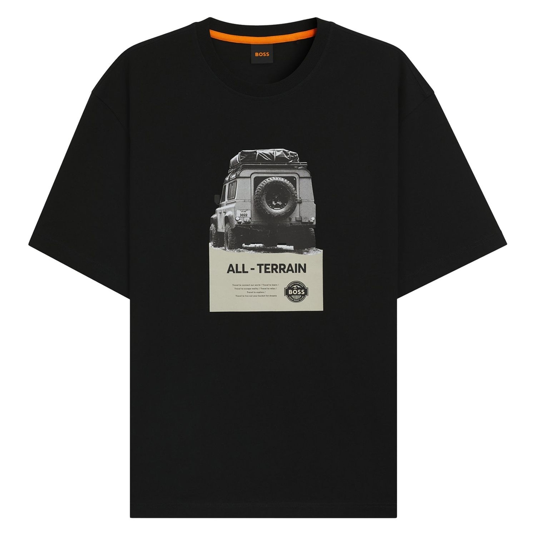 Мужская футболка с принтом BOSS Orange | Фото 1