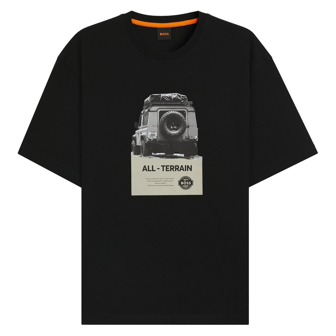 Мужская футболка с принтом BOSS Orange | Фото 1