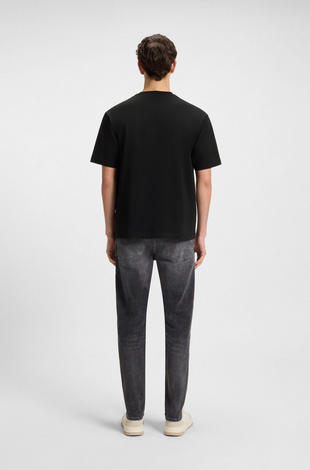 Мужская футболка с принтом BOSS Orange | Фото 5