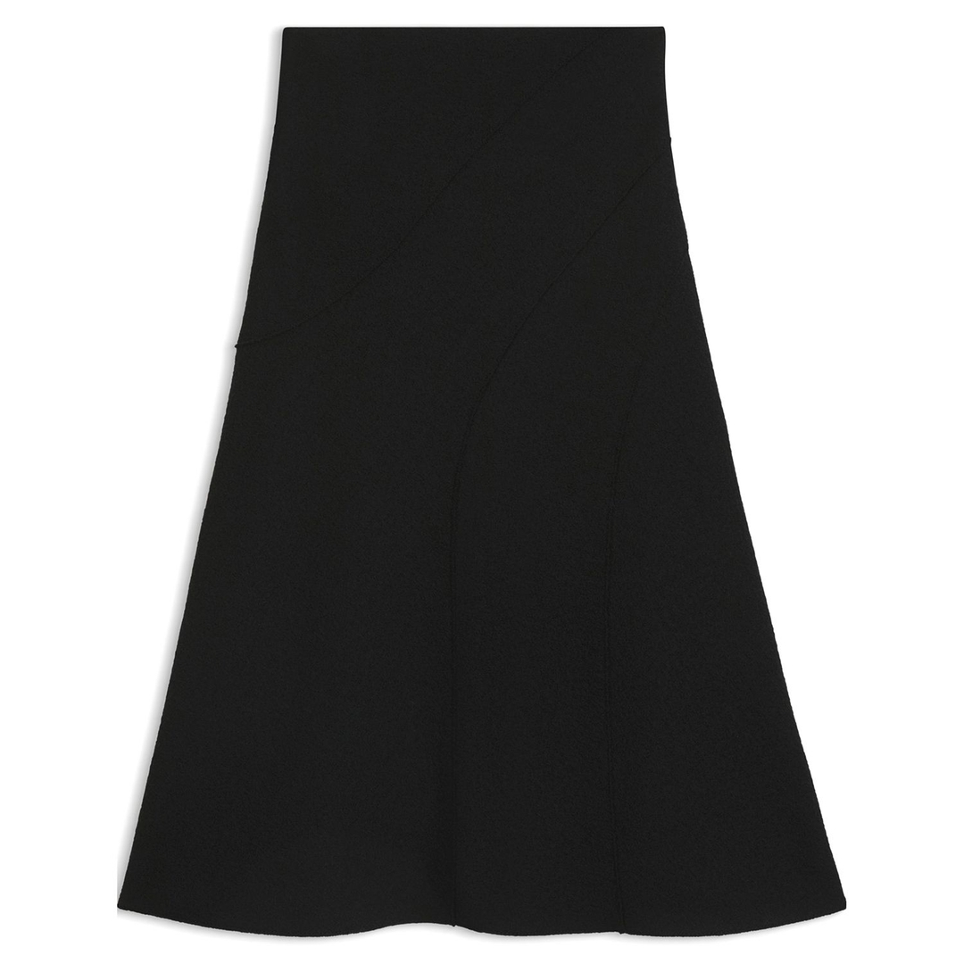 Юбка А-силуэта из шерсти BOSS | Фото 1