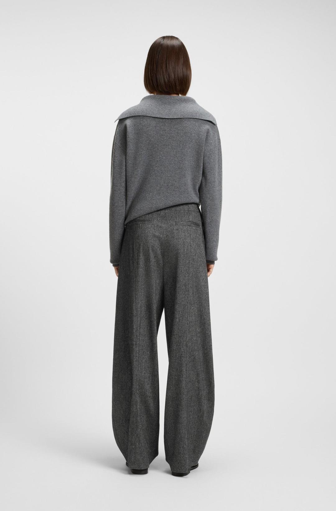 Женские широкие брюки со складками BOSS | Фото 4