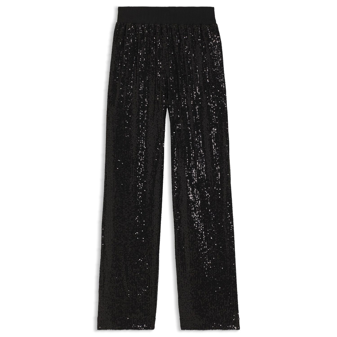 Женские брюки в пайетках BOSS | Фото 1