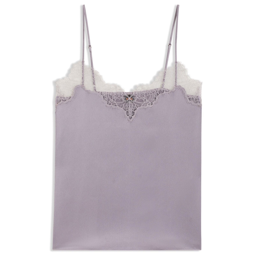 Атласный топ с кружевными деталями BOSS | Фото 1