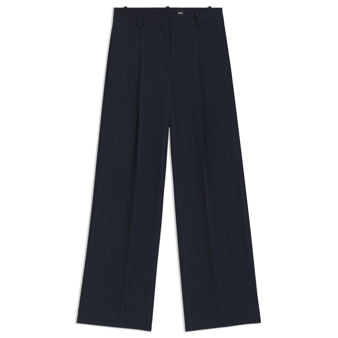 Женские брюки в полоску BOSS | Фото 1