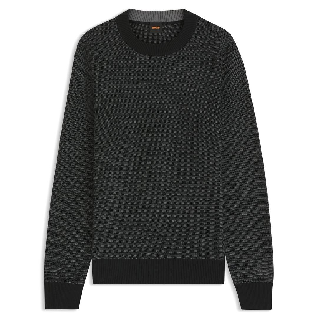 Мужской хлопковый джемпер BOSS Orange | Фото 1