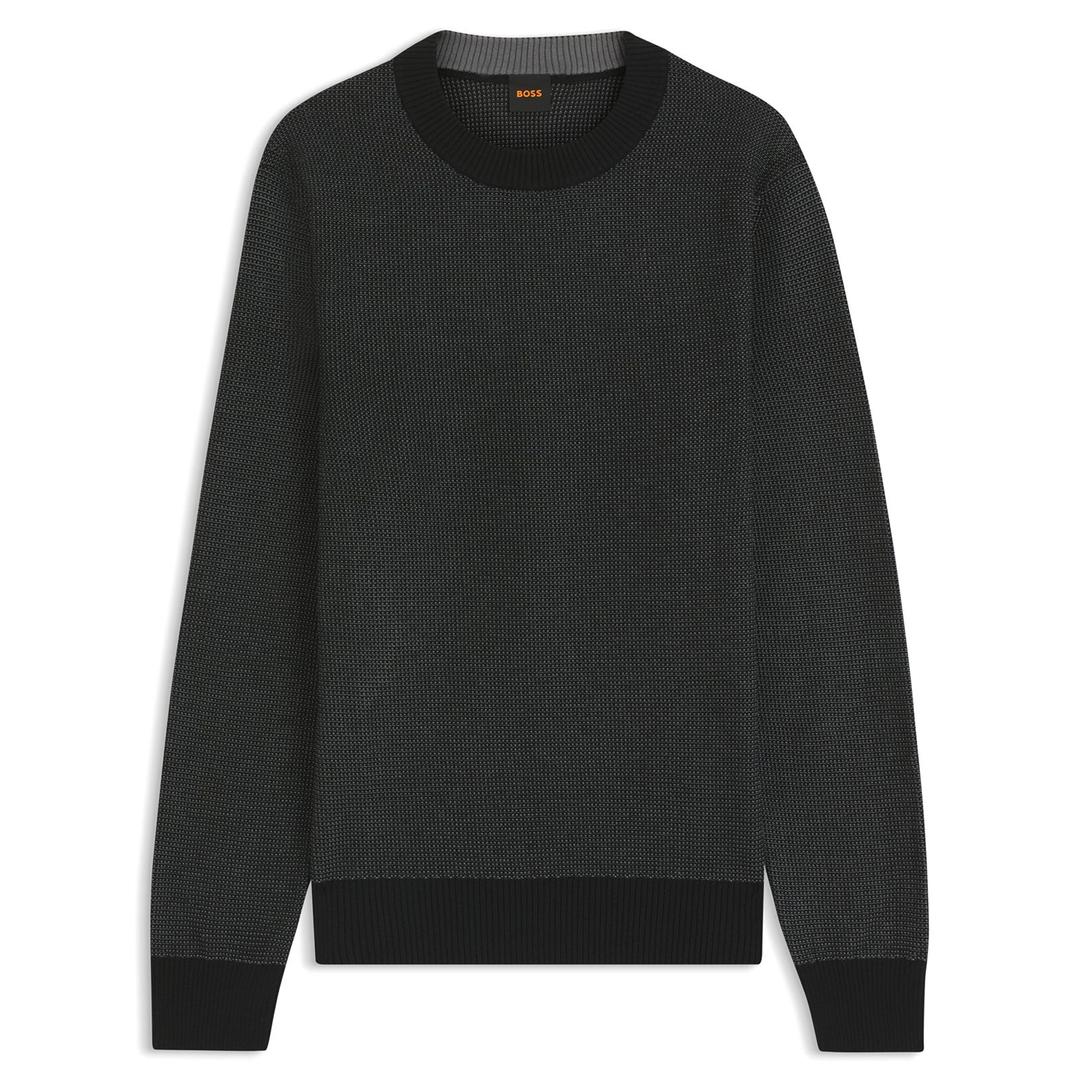 Мужской хлопковый джемпер BOSS Orange | Фото 1