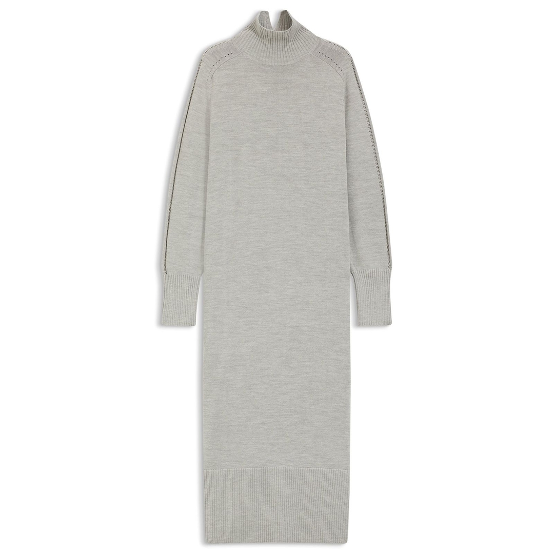 Платье из смесовой шерсти BOSS | Фото 1