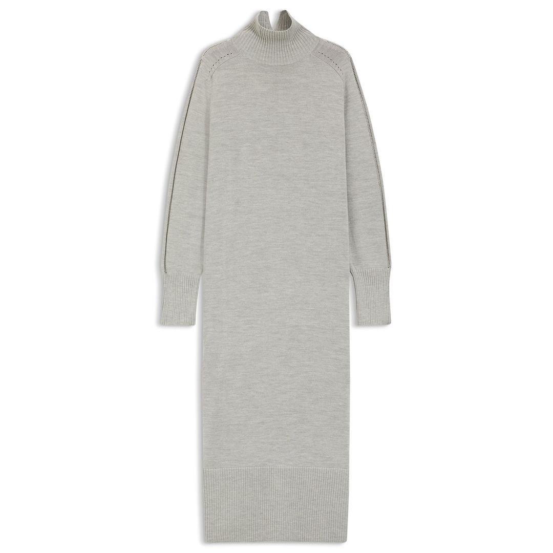 Платье из смесовой шерсти BOSS | Фото 1