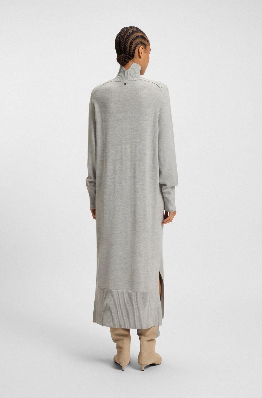 Платье из смесовой шерсти BOSS | Фото 4