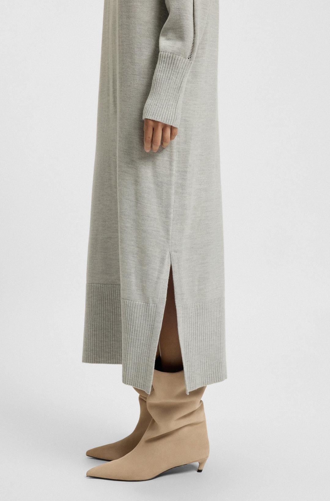 Платье из смесовой шерсти BOSS | Фото 5