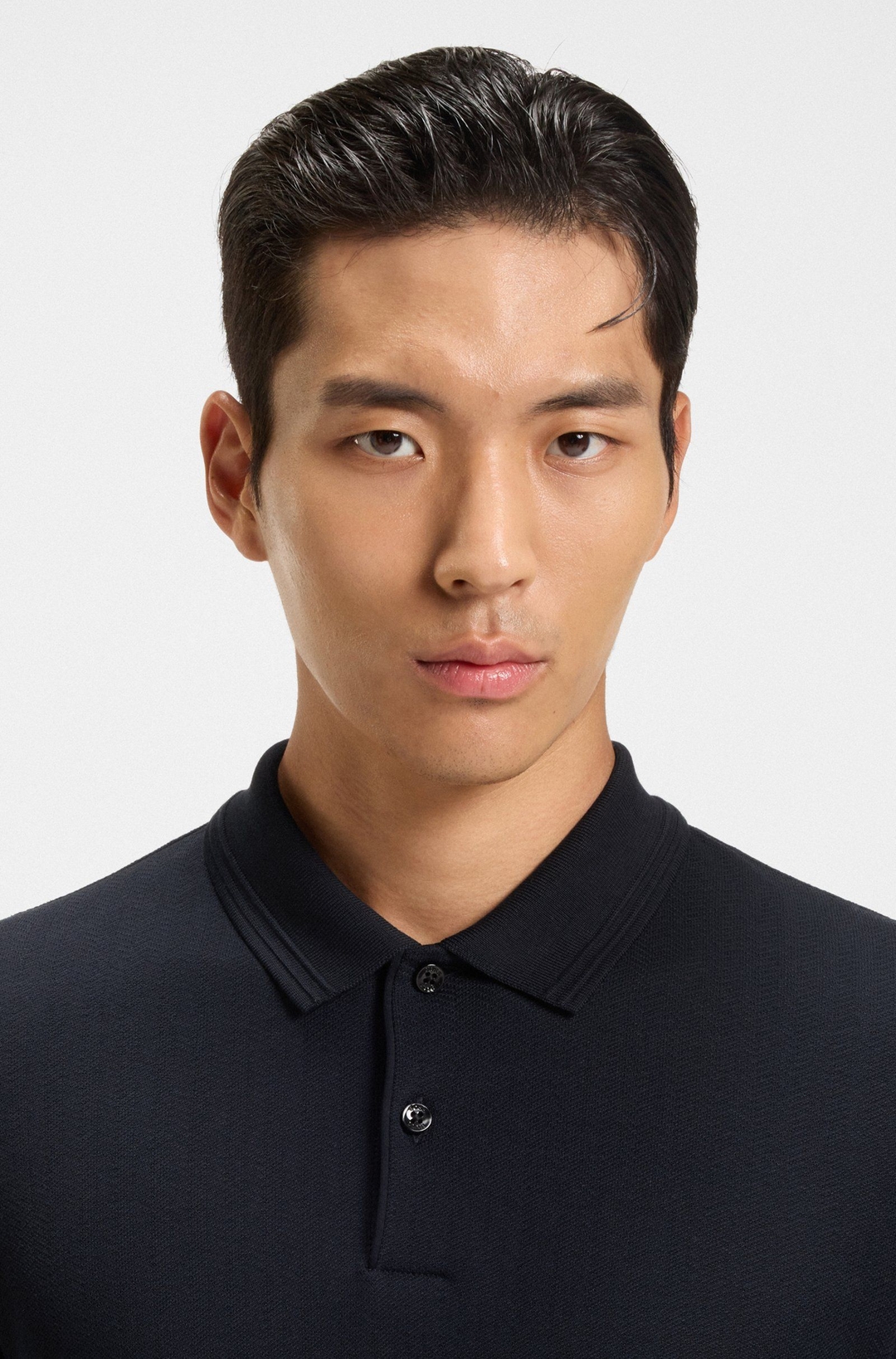 Мужское поло из мерсеризованного хлопка BOSS Black | Фото 3