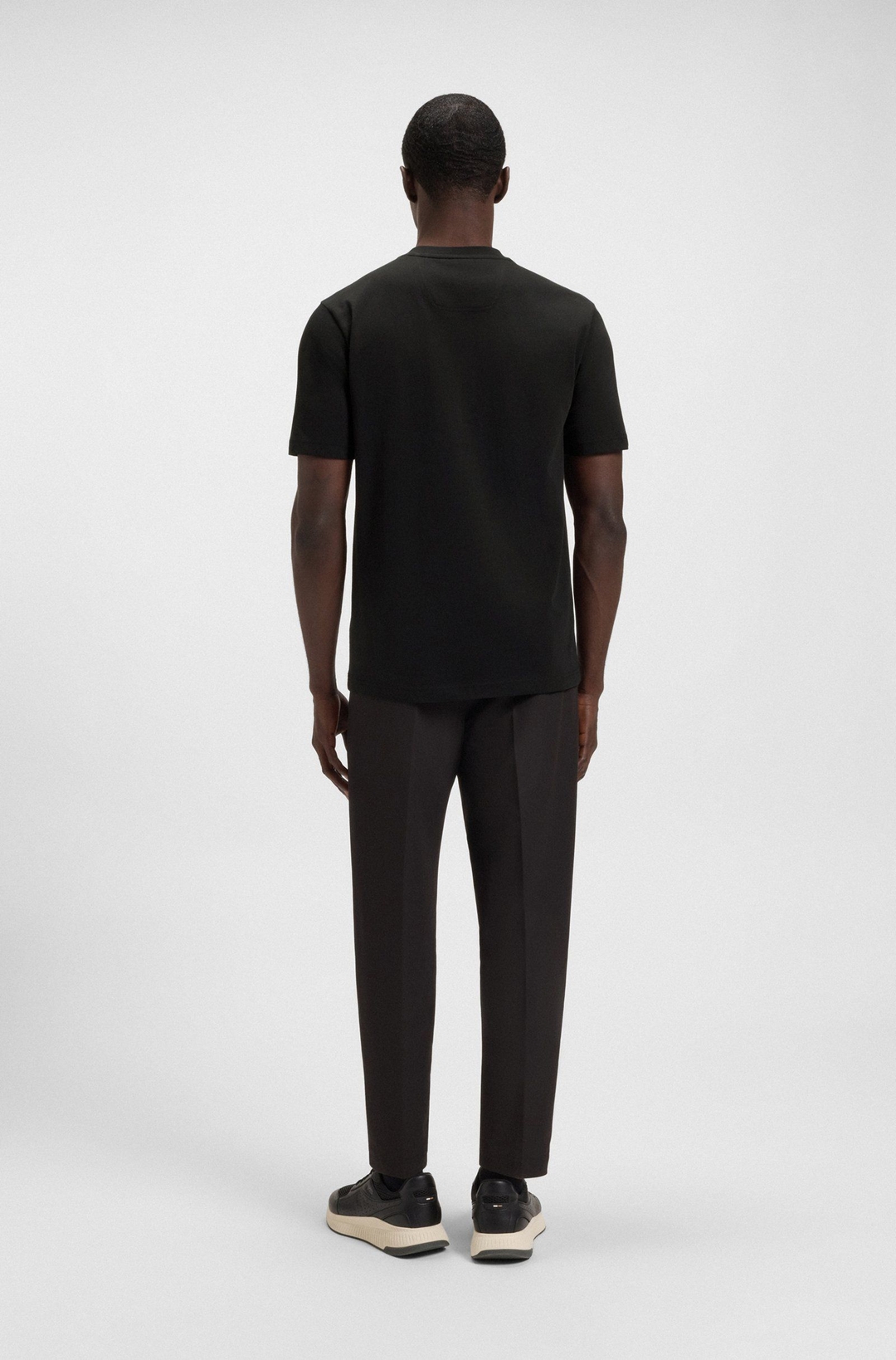 Мужская хлопковая футболка BOSS Green | Фото 4