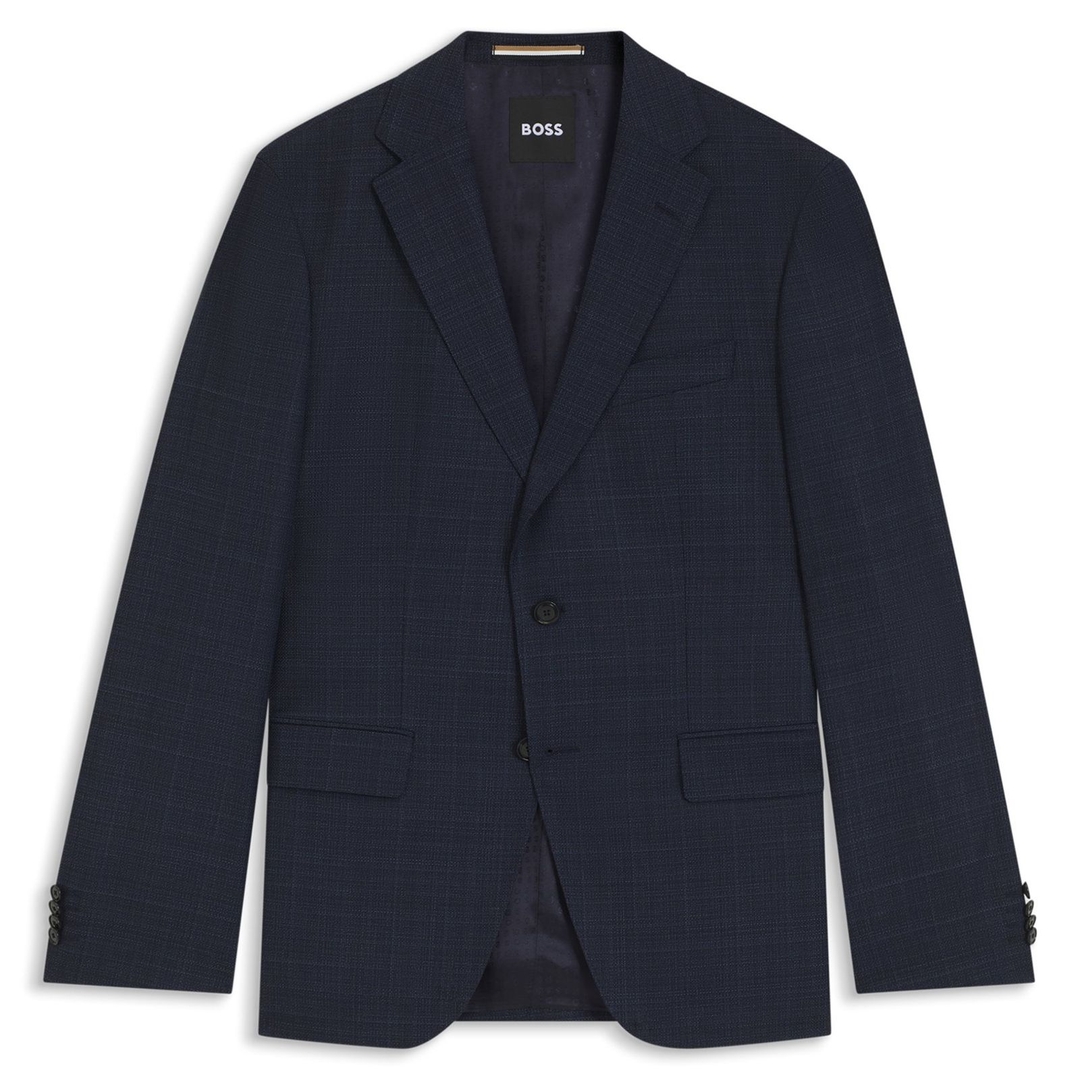 Мужской шерстяной пиджак BOSS Black | Фото 1