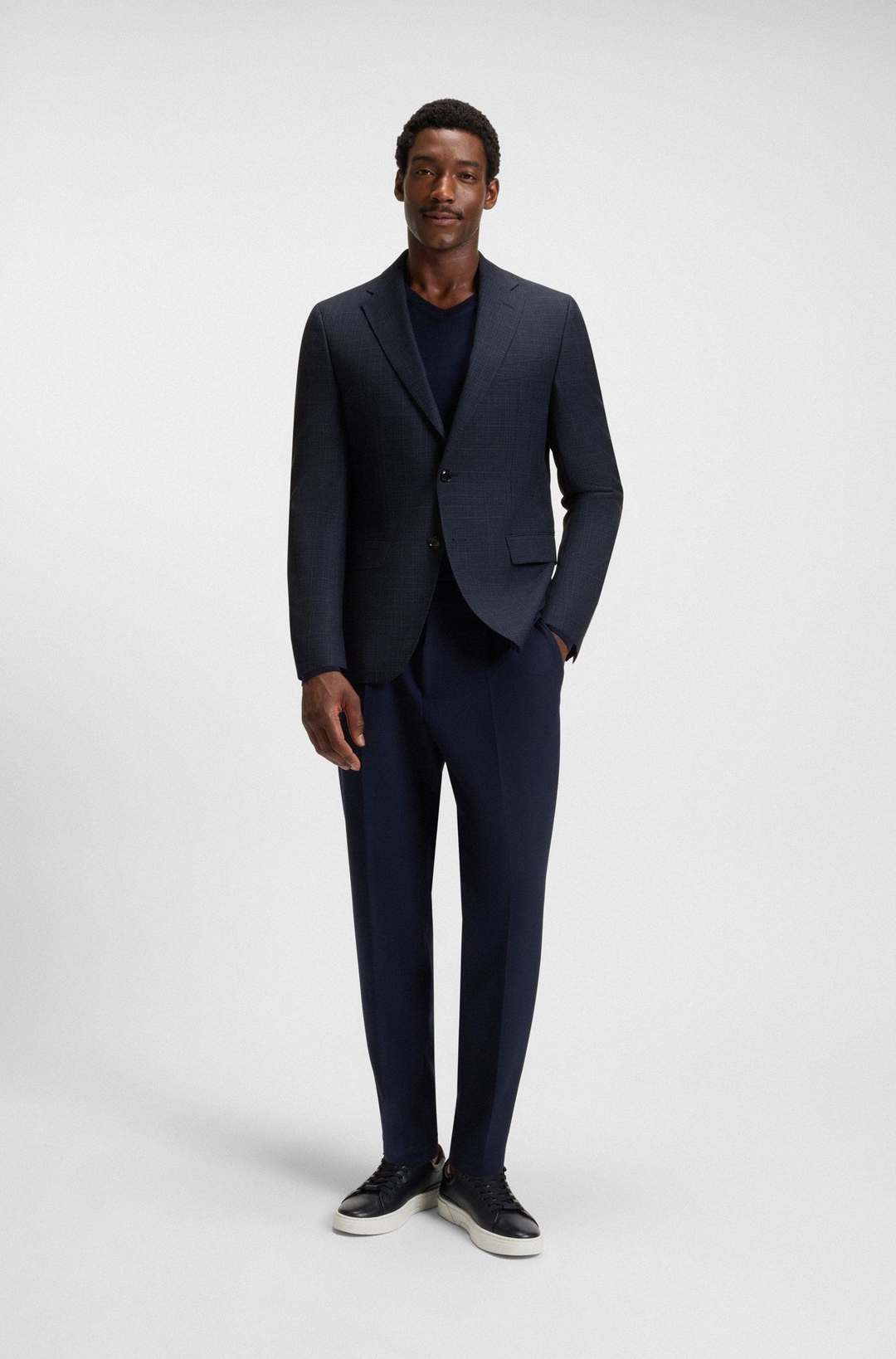 Мужской шерстяной пиджак BOSS Black | Фото 5