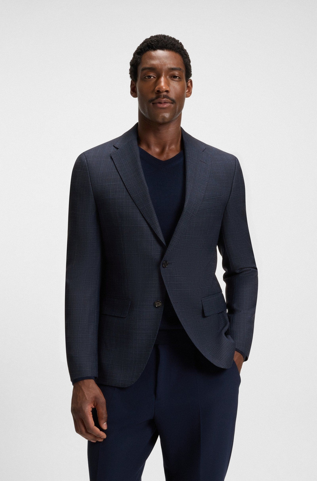 Мужской шерстяной пиджак BOSS Black | Фото 2