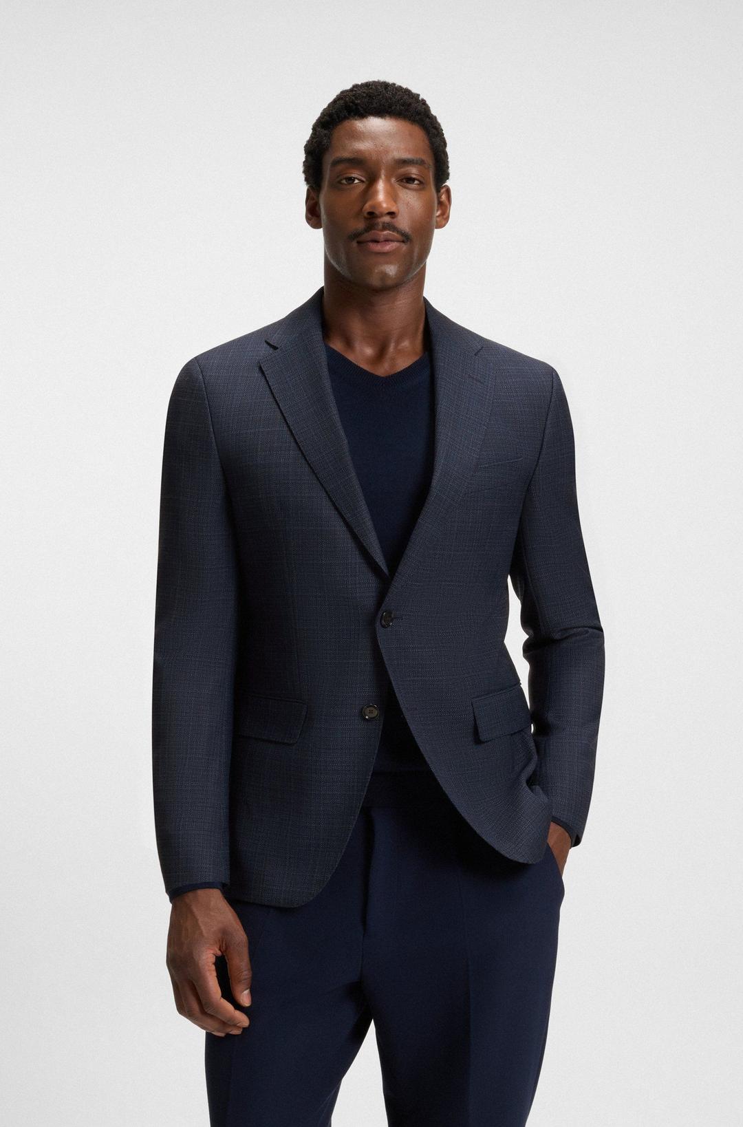 Мужской шерстяной пиджак BOSS Black | Фото 2